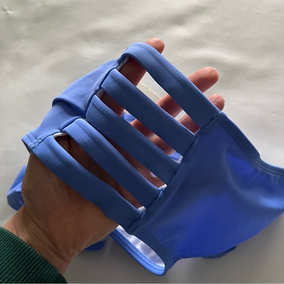 SO Strappy High Waist Caribbean Blue Bikini Bottoms Size Juniors’ XLarge NWT - Picture 16 of 16